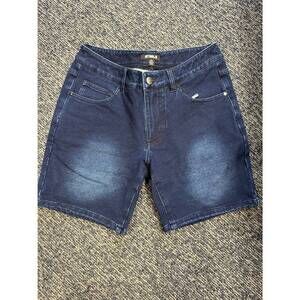 NEW STEELE men's jean shorts in deep blue